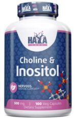 Акція на Haya Labs Choline & Inositol Холин и Инозитол 100 веганских капсул від Stylus