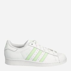 Акція на Жіночі кеди низькі adidas Originals Superstar W IE3005 41.5 (7.5UK) Білий/Салатовий від Rozetka