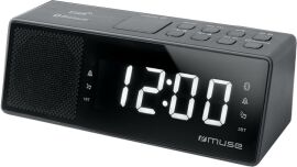 Акція на Годинник настільний з радіоприймачем MUSE M-172 BT c USB чорний від Rozetka
