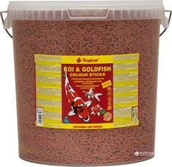 Акція на Корм Tropical Koi&Goldfish Colour Sticks для прудовых рыб в палочках 21 л (5900469403587) від Rozetka UA
