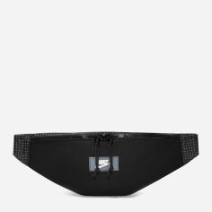 Акція на Спортивна сумка бананка на пояс тканинна Nike Heritage Hip Pack Trl DJ1620-011 Чорна/Сіра від Rozetka
