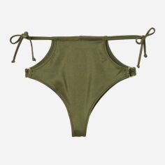 Акція на Нижня частина купальника жіноча H&M 0620933_06 40 Оливкова від Rozetka