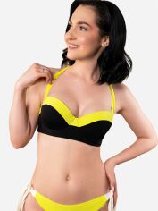 Акція на Верхня частина купальника жіноча brabrabra Яскраве життя SO246703 70D Різнокольорова від Rozetka