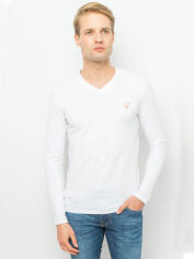 Акція на Лонгслів чоловічий Guess 482586930 2XL Білий від Rozetka