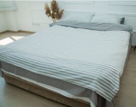 Акція на Комплект постільної білизни Drimota King Size 220x240 см Premium Cotton бавовна від Rozetka