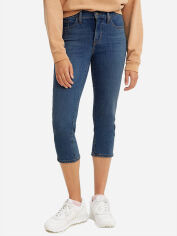 Акція на Джинси Skinny жіночі Levi`s 311 Shaping Skinny Capris 501364523 25 Сині від Rozetka