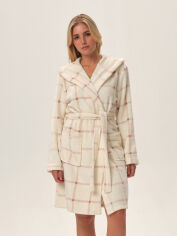 Акція на Халат жіночий Henderson 41877-01X L-XL Белый від Rozetka