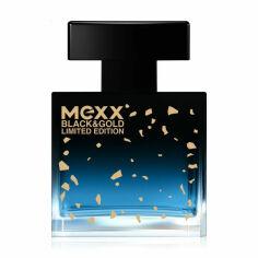 Акція на Mexx Black & Gold Limited Edition Туалетна вода чоловіча, 30 мл від Eva