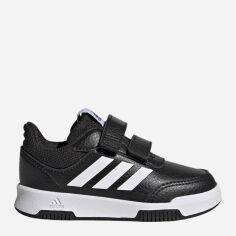 Акція на Дитячі кросівки для хлопчика adidas Tensaur Sport 2.0 Cf I GW6456 22 Чорні від Rozetka