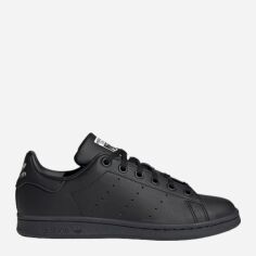 Акція на Підліткові кеди для дівчинки adidas Originals Stan Smith J FX7523 36 (3.5UK) Чорні від Rozetka