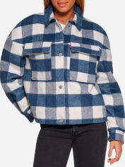 Акція на Куртка демісезонна коротка жіноча Levi's 459291619 2XL Різнокольорова від Rozetka