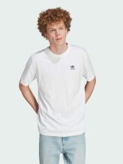 Акція на Футболка бавовняна чоловіча Adidas Originals B+F Trefoil Tee IM4513 XL Біла від Rozetka