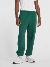 Акція на Спортивні штани утеплені чоловічі New Balance Athletics French Terry MP41508NWG 2XL Зелені від Rozetka