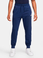 Акція на Спортивні штани чоловічі Nike M Nk Club Knit Jogger FQ4330-410 S Темно-сині від Rozetka