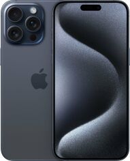 Акція на Apple iPhone 15 Pro 256GB Blue Titanium (MTV63RX/A) від Stylus