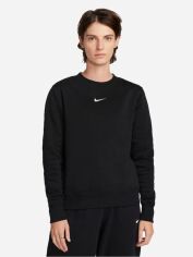 Акція на Світшот на флісі жіночий Nike Sportswear Phoenix Fleece DQ5751-010 M Чорний від Rozetka