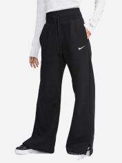 Акція на Спортивні штани жіночі Nike W Nsw Phnx Flc Hr Pant Wide DQ5615-010 XS Чорні від Rozetka