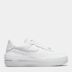 Акція на Жіночі кеди низькі Nike Air Force 1 PLT.AF.ORM DJ9946-100 40.5 (9US) 26 см Білі від Rozetka