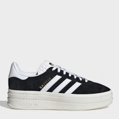Акція на Жіночі кеди низькі Adidas Gazelle Bold W HQ6912 37.5 (4.5UK) 23 см Cblack/Ftwwht/Cwhite від Rozetka