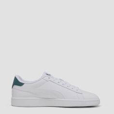 Акція на Жіночі кеди низькі Puma Smash 3.0 L 39098714 39 (6UK) 25 см Puma White-Malachite-Puma Gold від Rozetka