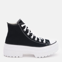 Акція на Жіночі кеди високі Converse Ctas Lugged Heel Hi A08258C 39 (8US) 24.8 см Чорні від Rozetka