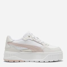 Акція на Жіночі кеди низькі Puma Karmen II Idol 39746104 40 (6.5UK) 25.5 см Puma White-Mauve Mist-Feather Gray від Rozetka