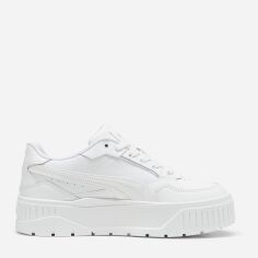 Акція на Жіночі кеди низькі Puma Karmen II Idol 39746102 41 (7.5UK) 26.5 см Puma White-Puma White-Puma Silver від Rozetka