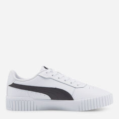 Акція на Жіночі кеди низькі Puma Carina 2.0 38584907 37 (4UK) 23 см Puma White-Puma Black-Puma Silver від Rozetka