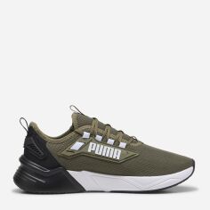 Акція на Чоловічі кросівки для бігу Puma Retaliate 3 37947816 40.5 (7UK) 26 см Puma Olive-Puma Black від Rozetka