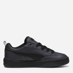 Акція на Чоловічі кеди низькі Puma Park Lifestyle 39508408 43 (9UK) 27.7 см Strong Gray-Puma Black від Rozetka