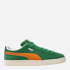 Акція на Чоловічі кеди низькі Puma Suede Patch 395388-01 47 (12UK) Зелені від Rozetka