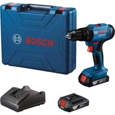 Акція на Шуруповерт-дрель ударная аккумуляторная Bosch GSB 183-LI 18В 2х2А·час (0.601.9K9.100) від MOYO