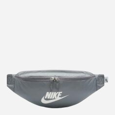 Акція на Спортивна сумка на пояс бананка Nike Heritage Waistpack - Fa21 DB0490-084 Сіра димчаста від Rozetka