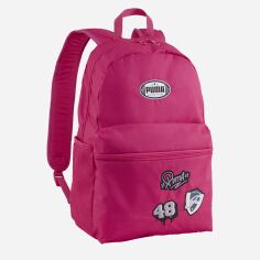Акція на Рюкзак жіночий спортивний тканинний 20 л Puma Patch Backpack 09080302 Рожевий від Rozetka