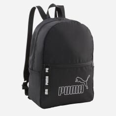 Акція на Рюкзак жіночий спортивний тканинний 10 л Puma Core Base Backpack 09064201 Чорний від Rozetka