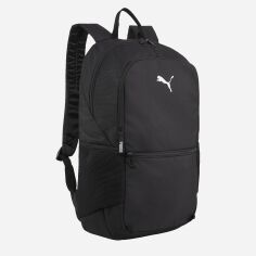 Акція на Рюкзак спортивний тканинний 22 л вміщує формат А4 Puma Teamgoal Backpack With Ball Net 09046701 Чорний від Rozetka