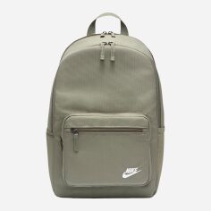 Акція на Рюкзак спортивний 23л вміщує формат А4 Nike Nk Heritage Eugene Bkpk DB3300-320 Зелений від Rozetka