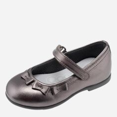 Акція на Дитячі туфлі для дівчинки Chicco 01066110000000-080 25 Сірі від Rozetka