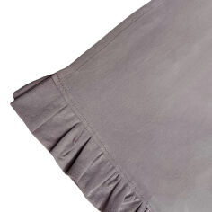 Акція на Раннер с рюшами Stonewash Pastel Pink SoundSleep пастельно-розовый 40х180 см від Podushka