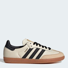 Акція на Жіночі кеди низькі Adidas Samba Og W ID0478 40 (6.5UK) 25 см Samba Og W Crewht/Cblack/Sanstr від Rozetka