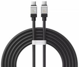 Акція на Baseus Cable USB-C to USB-C CoolPlay Series 100W 2m Black (CAKW000301) від Stylus