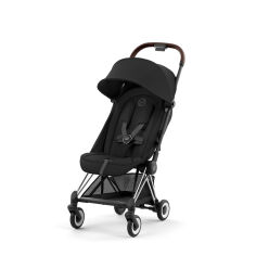 Акція на Коляска Cybex Coya Chrome Dark Brown Sepia Black 522004385 від Podushka