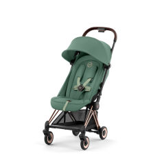 Акція на Прогулочная коляска Cybex Coya Rosegold Leaf Green 522004285 від Podushka