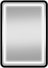 Акція на Дзеркало MIRROR TRADE 60x80 см з LED-підсвіткою SLP №37 600х800 Black від Rozetka