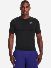 Акція на Футболка довга чоловіча Under Armour Ua Hg Armour Comp Ss 1361518-001 2XL Чорна від Rozetka