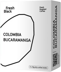 Акція на Набір дрипів Fresh Black Colombia Bucaramanga set 10 г х 5 шт від Rozetka