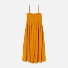 Акція на Сарафан жіночий H&M 8563101dm XS Гірчичний від Rozetka