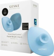 Акція на Щетка для лица Geske Facial Brush 4 в 1 Aquamarine (GK000038AQ01) від Stylus