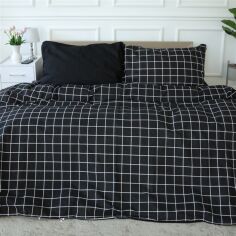Акція на Комплект постільної білизни MirSon King Size 220x240 см 17-4814 Eshalan Ranforce Elite від Rozetka