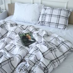 Акція на Комплект постільної білизни MirSon King Size 220х240 см Бязь 17-4763 Forli від Rozetka